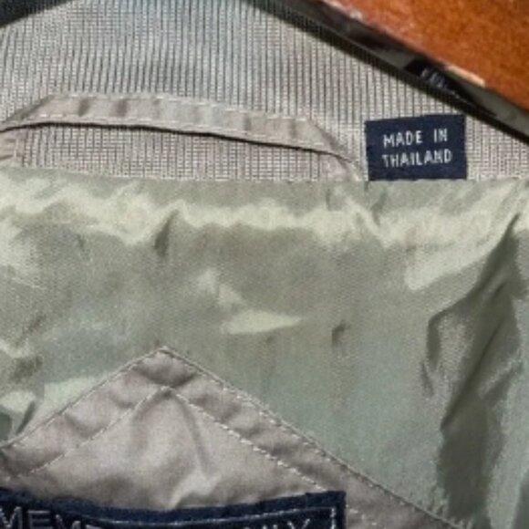 VINTAGE 1980’s Members Only Jacket Grey Size 1X - Picture 8 of 10